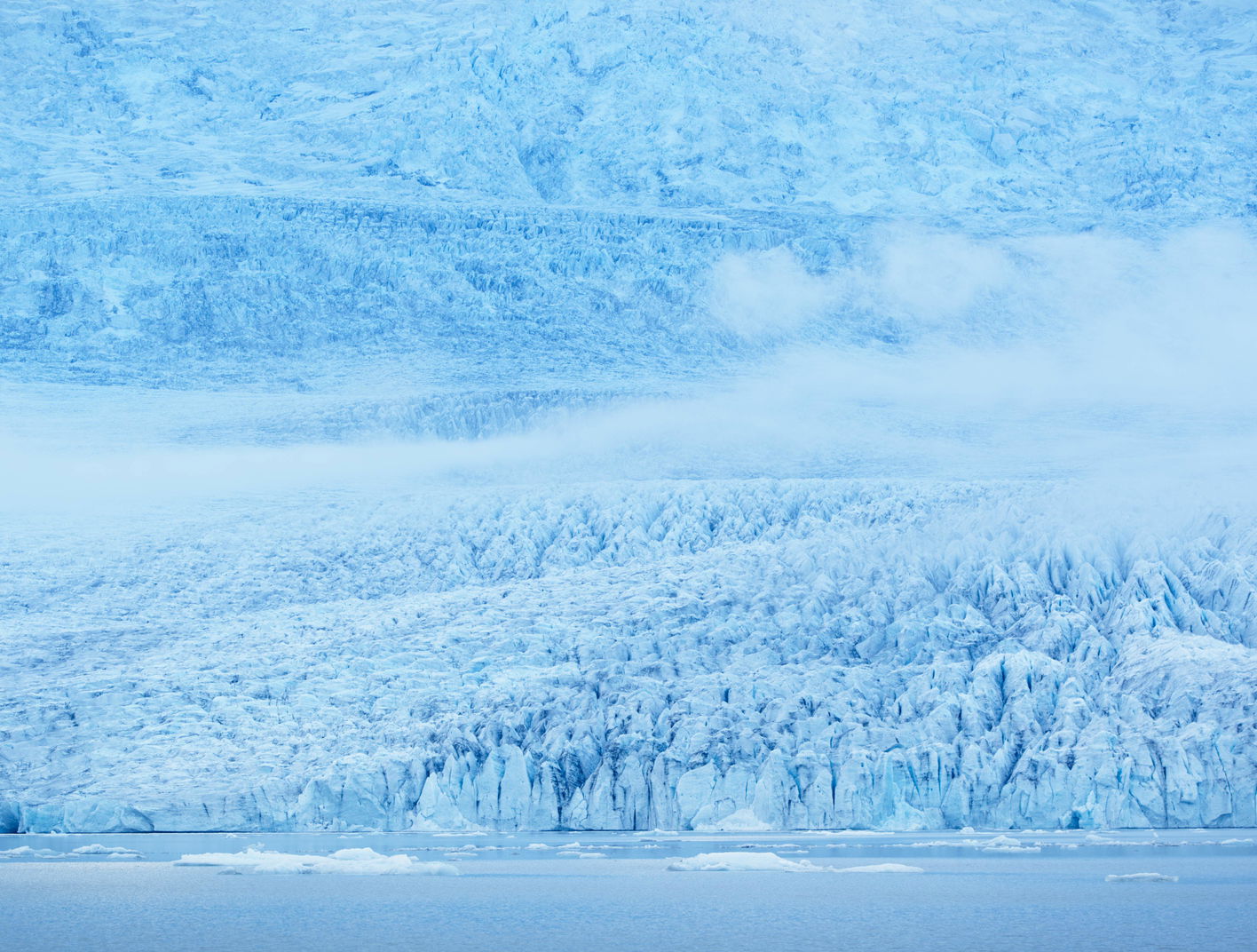 Photo of office desk surrounded by trees